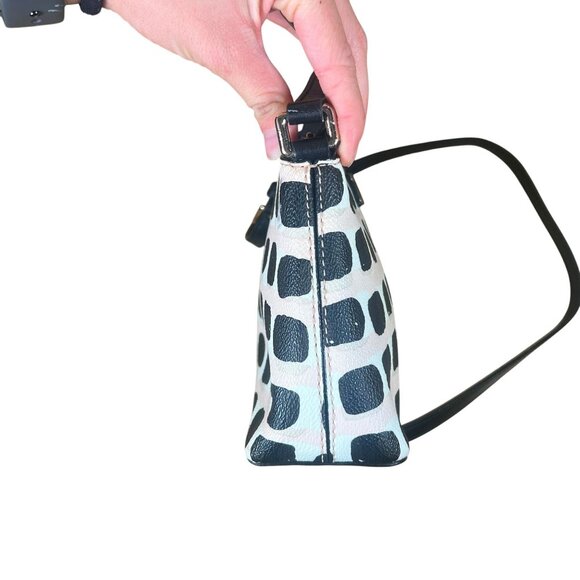 Kate Spade New York Millie Grove Street Crossbody Bag in Black Pink & White - Picture 4 of 12